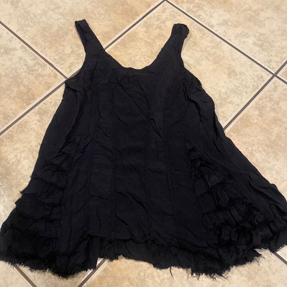 Intimately free people raw hem tank small